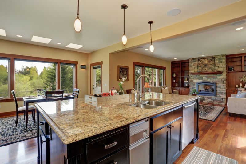 Elegant Kitchen with Granite Countertops